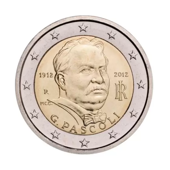 2 euro con Giovanni Pascoli