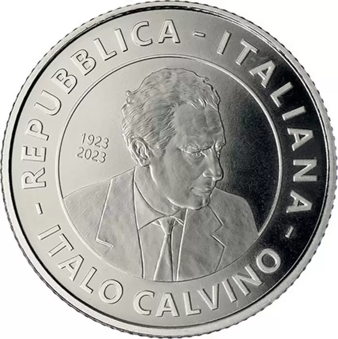 Moneta celebrativa italo calvino